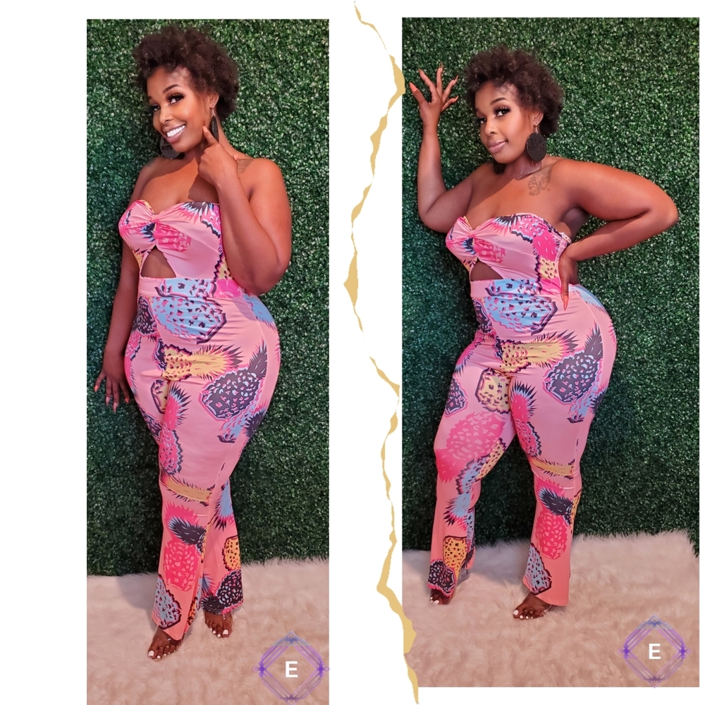 Pineapple Vibes Jumpsuit